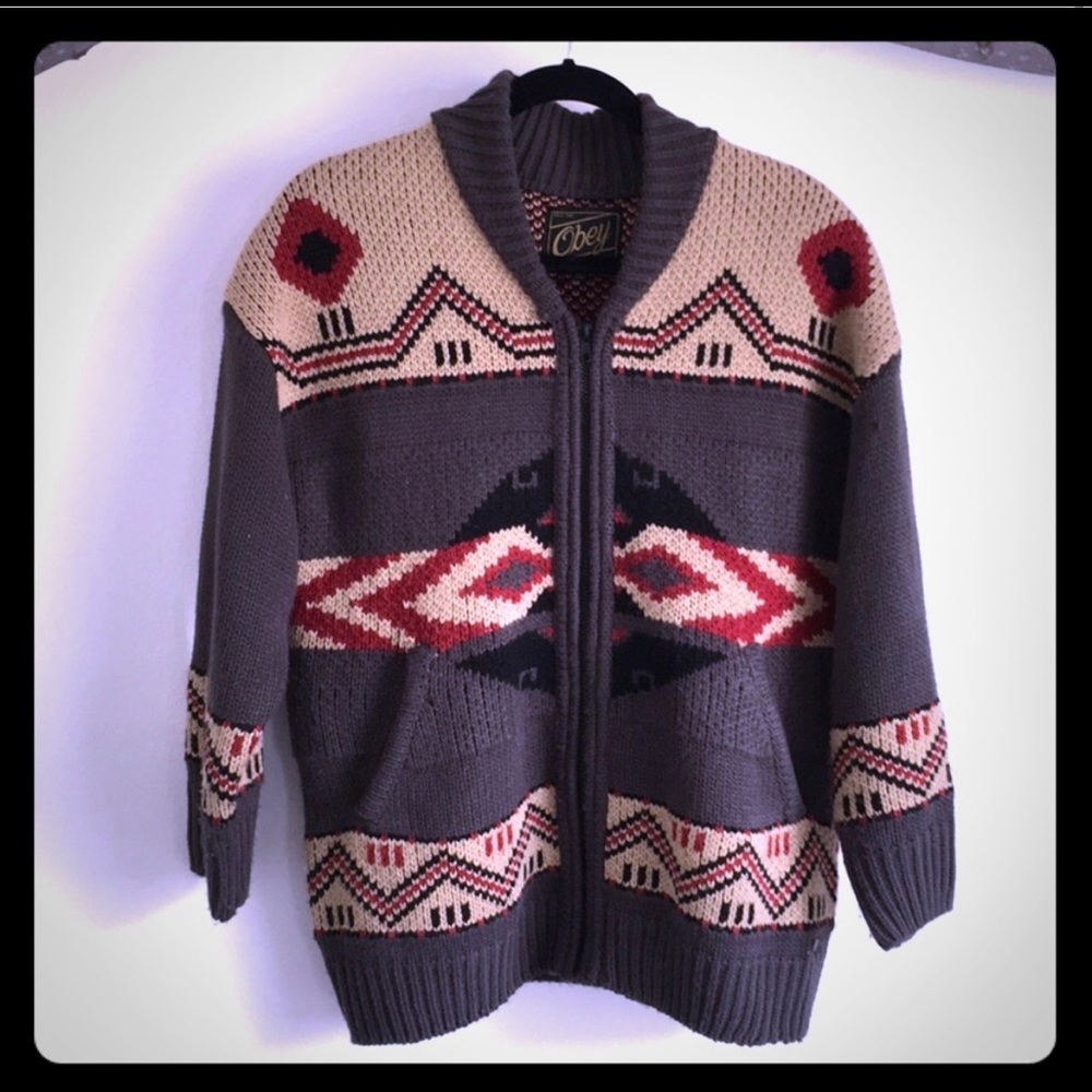 Obey Native Cardigan